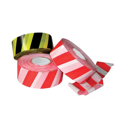 Фото №0 Лента оградительная ЛО (200п.м., 50мм, 80мкм, красно-белая ЗЕБРА)