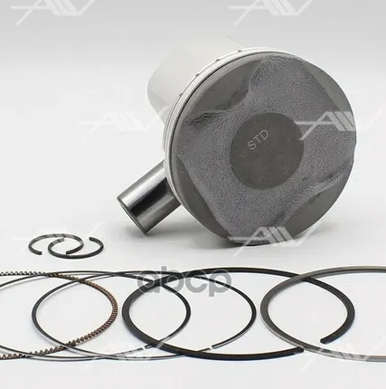 Фото №0 поршень с кольцами 0.50 TOYOTA 1ZR-FE Autowelt арт. PN34681