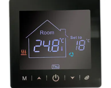 фото Терморегулятор электронный програм.Wi-Fi. 220В, 16А, 3600Вт, цвет черный G 05H WI-FI черный GRANDEKS