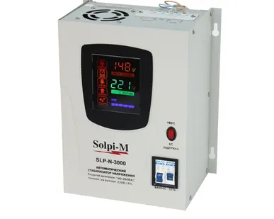 фото Стабилизатор Solpi-M SLP-N-3000W (настенный) метал.корпус