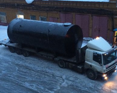 фото Резервуар горизонтальный стальной 75 м3 (РГСН, РГСП)