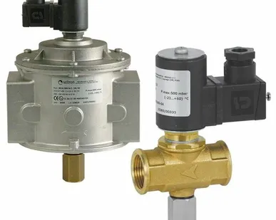 фото Клапан отсечной электромагнитный Seitron EVGNC0L DN 065 для газа с ручным взводом