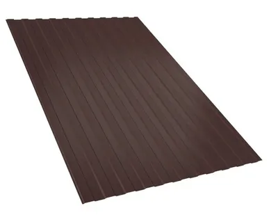 фото Профнастил С8 RAL 8017 Коричневый 0,35 мм