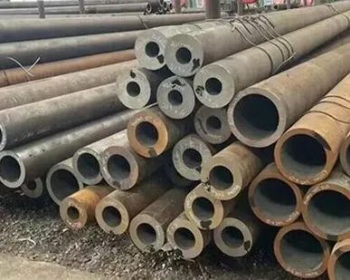 фото Труба стальная бесшовная горячекатаная 38х4 мм ст45 ГОСТ 8734-75