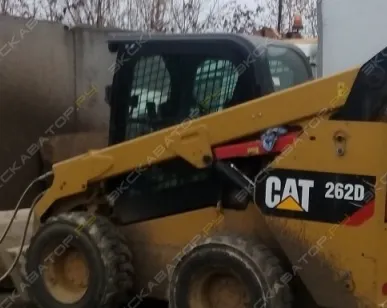 фото Аренда мини-погрузчика Caterpillar 262В, Москва