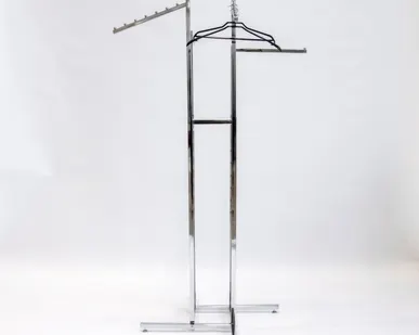 фото Вешало четырехстороннее хром