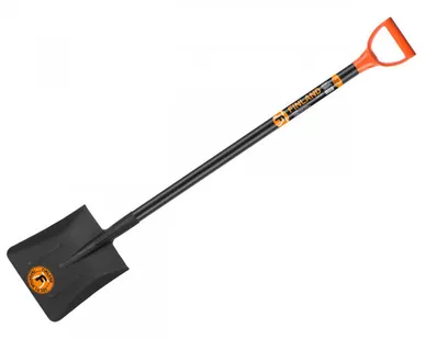 фото Лопата совковая с черенком с ребрами жесткости FINLAND