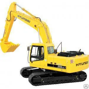 фото Гусеничный экскаватор Hyundai R110-7, v ковш, 0.3-0.59 м3, Экс.масса 11200