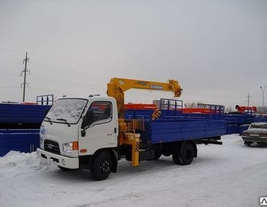 фото Кран-манипулятор КМУ HYUNDAI HD-78 Soosan 334