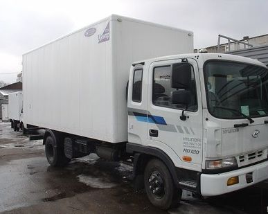 фото Hyundai HD120 extra long промтоварный фургон