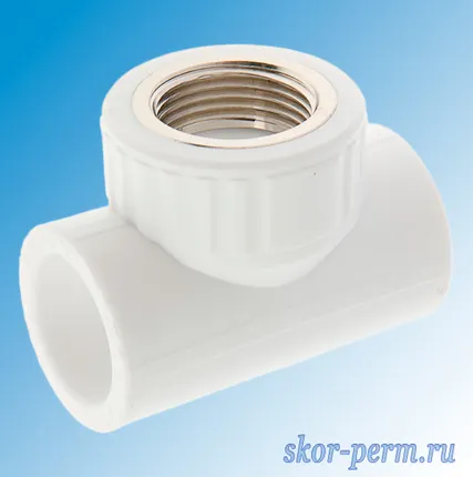 Фото №0 Тройник комбинированный ВР 32х1&quot;х32 PPR