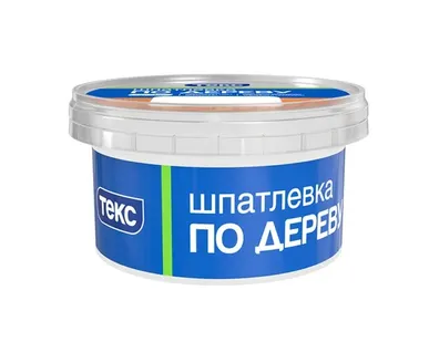 фото Шпатлевка по дереву Текс белая 0,25 кг
