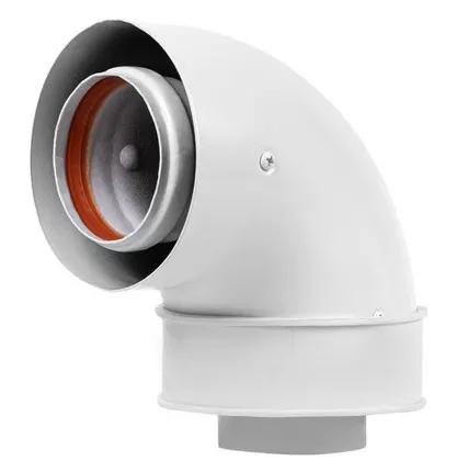 Фото №0 Колено Royal Thermo диам. 60/100L FF 90гр