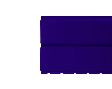 фото Сайдинг Кровля Сервис Брусnika Ультрамаиново-синий 0,45 мм Полиэстер