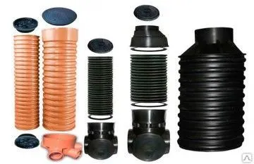 фото Дренажные колодцы