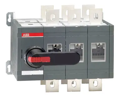 фото ABB Реверсивный рубильник ОТ315Е03C до 315А 3х-полюсный