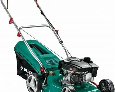 фото Бензиновая газонокосилка ЗУБР 410 мм, 3.5 л. с. ГБ-410