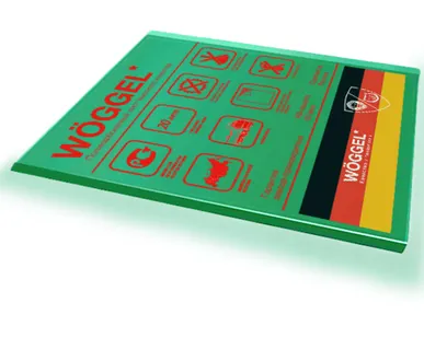 фото Монолитный поликарбонат WOGGEL Зеленый 8 мм (1,525*2,05 м)