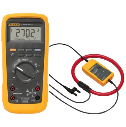 Фото №0 Комплект - мультиметр Fluke 27-II с токовыми клещами Fluke i2000 flex