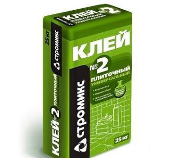 фото Клей плиточный Стромикс №2 Универсальный (3-10мм) 25 кг