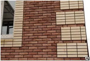 фото Кладка облицовочным кирпичом