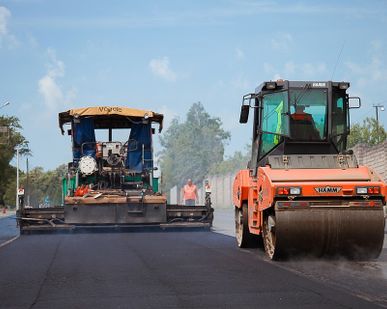 фото Асфальтирование дорог