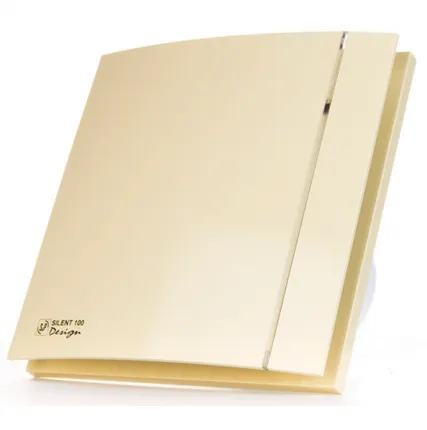 Фото №0 SILENT 100 CRZ Design Ivory-4C c таймером вентилятор с обратным клапаном Soler&Palau