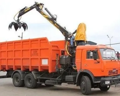 фото Вывоз мусора металлолома. Демонтаж домов. Ломовоз