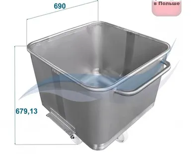 фото Тележка чан "Чебурашка" 200л