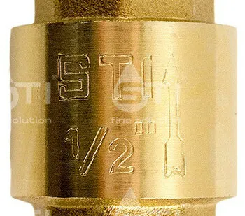 фото Клапан 20 обратный пружинный латунный