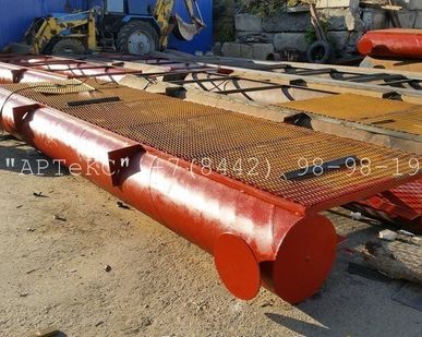 фото Изготовить понтон