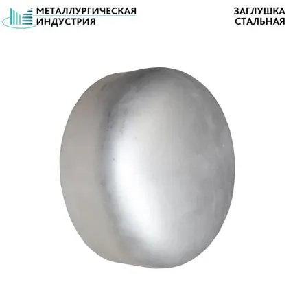 Фото №0 Заглушка стальная 57х5 мм 20 ГОСТ 17379-01