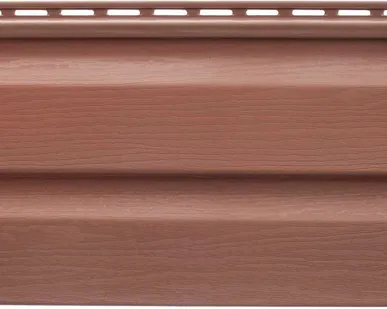 фото Акриловый сайдинг Kanada Плюс Премиум Красно-коричневый, 3,66м