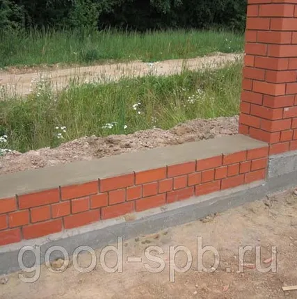 Фото №0 Стандартная кладка кирпичной ленты 120х400 (5р)