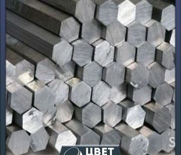 фото Нержавеющий шестигранник 21 мм 08Х18Н10