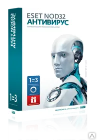 фото Антивирус ESET NOD32: продление на 1 год на 3 ПК