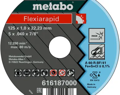 фото Круг отрезной (по металлу) 350х3,0x25,4 мм. Flexiarapid Super Metabo