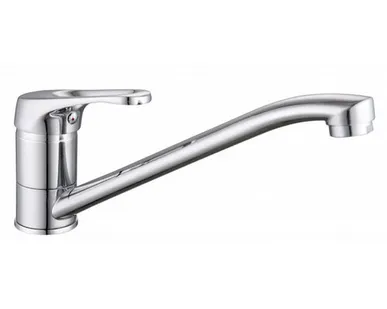 фото смеситель для кухни LUCKY TAP латунь хром