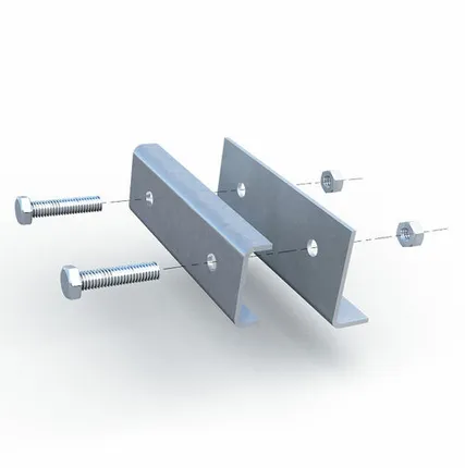 Фото №0 Крепление за фальц кровельного ограждения Евро