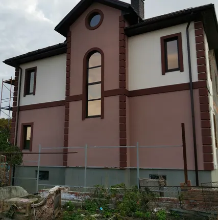 Фото №0 Утепление фасадов зданий.