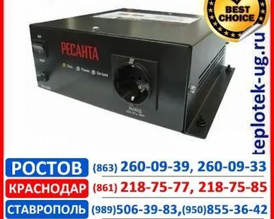 фото Источник бесперебойного питания (ИБП) для котлов Ресанта/ Resanta УБП-300