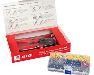 фото Набор наконечников НШВИ №6 0,5-6 с инструментом ПКВ-6-4 EKF