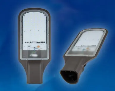 фото Светильник уличный ULV-R22H-70W/DW IP65 GREY Светильник светодиодный уличный консольный. Дневной белый свет (6500K). Угол 110 градусов. TM Uniel.