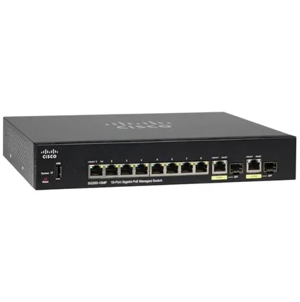 Фото №0 Коммутатор Cisco SG350-10MP