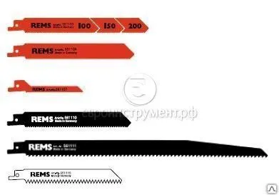 Фото №0 Полотна пильные REMS для металла 3 мм и толще (100 мм)