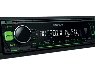 фото Автомобильная магнитола KENWOOD KMM-102GY 1Din без CD