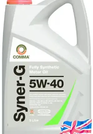 Фото №0 Моторное масло COMMA SYN5L 5W-40 синтетическое 5 л