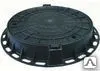 Фото №0 Люк полимерный для смотровы х колодцев тип "Л" с замком, черный