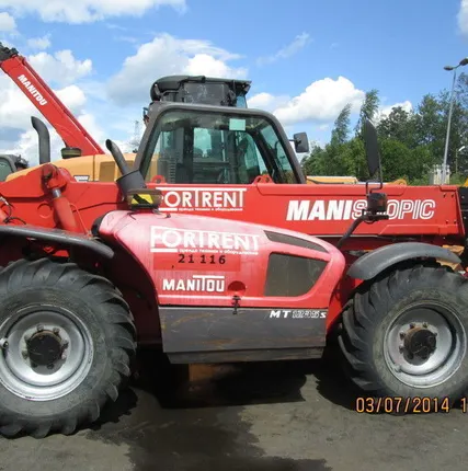 Фото №0 Аренда телескопического погрузчика Manitou МT1235