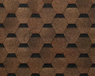 фото Гибкая черепица Docke PIE EURASIA Шестигранник 3м2/уп